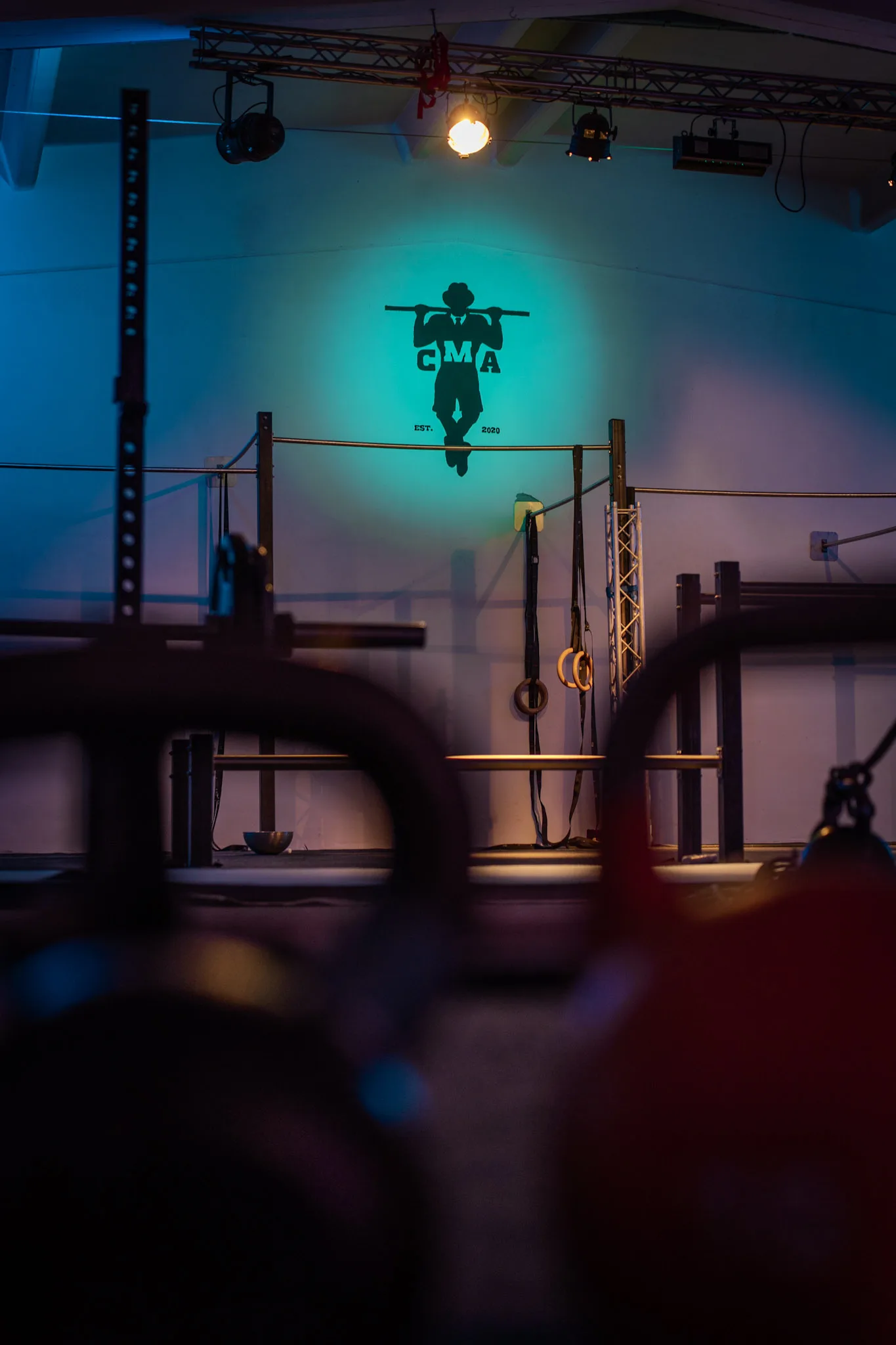 Einblick in die Halle